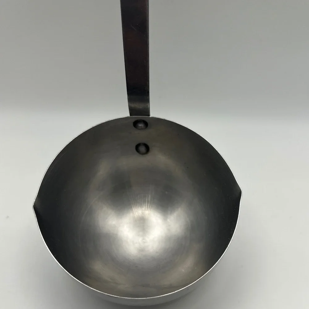 Household Japan Stainless Steel Blue Flower Handle Ladle 12